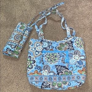 Vera Bradley purse and clutch